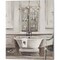 Classical Bath Gray by Marilyn Hageman 12" x 15" Canvas Wall Art (Set of 2)